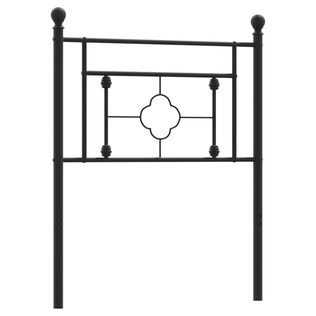 Hoofdbord 120 cm metaal