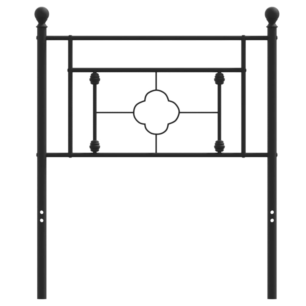 Hoofdbord 107 cm metaal