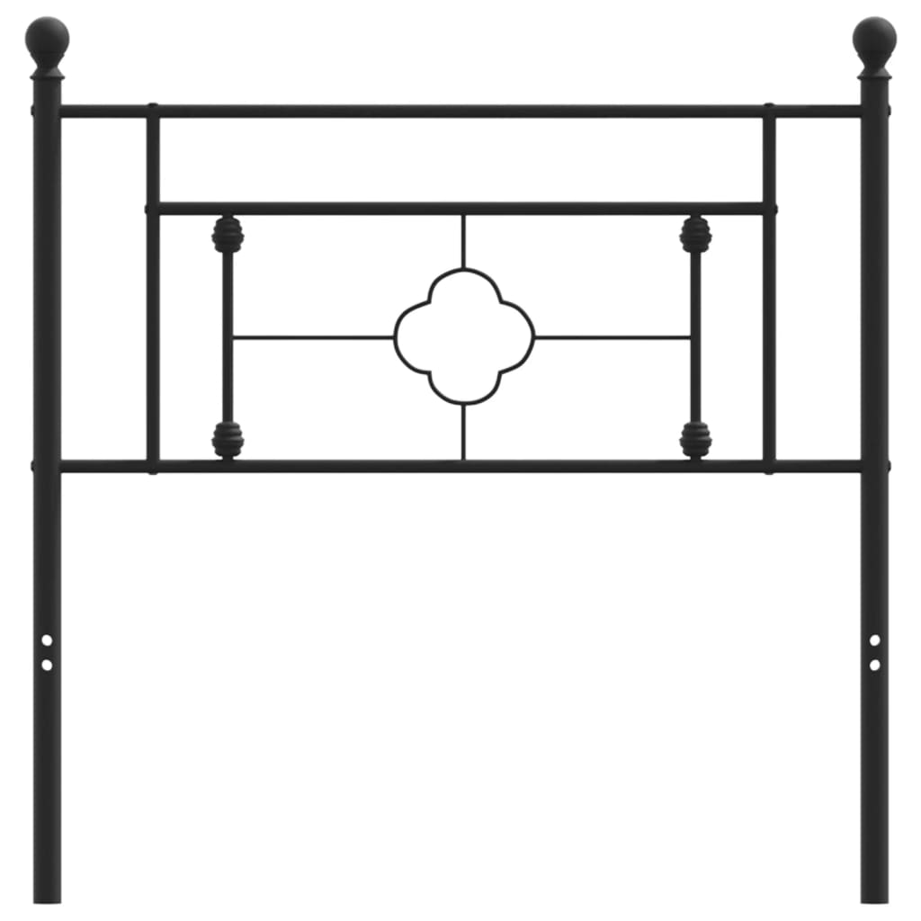 Hoofdbord 107 cm metaal