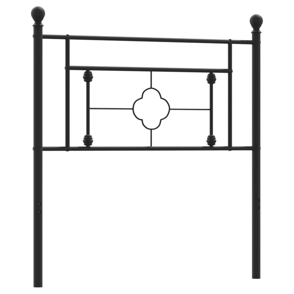 Hoofdbord 120 cm metaal