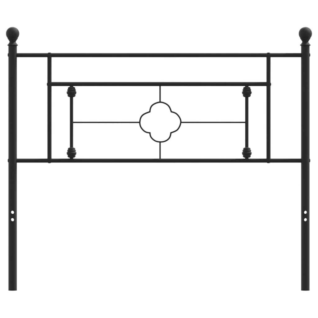 Hoofdbord 107 cm metaal