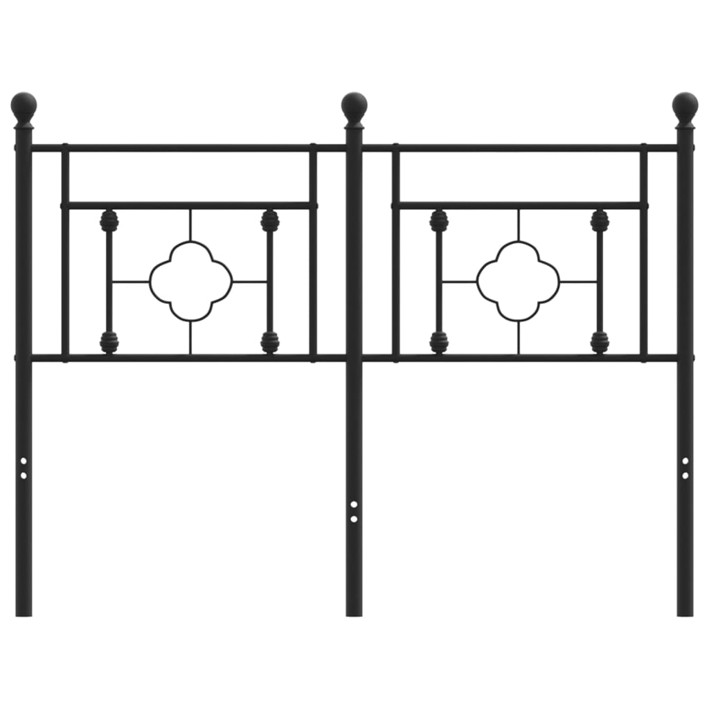 Hoofdbord 120 cm metaal