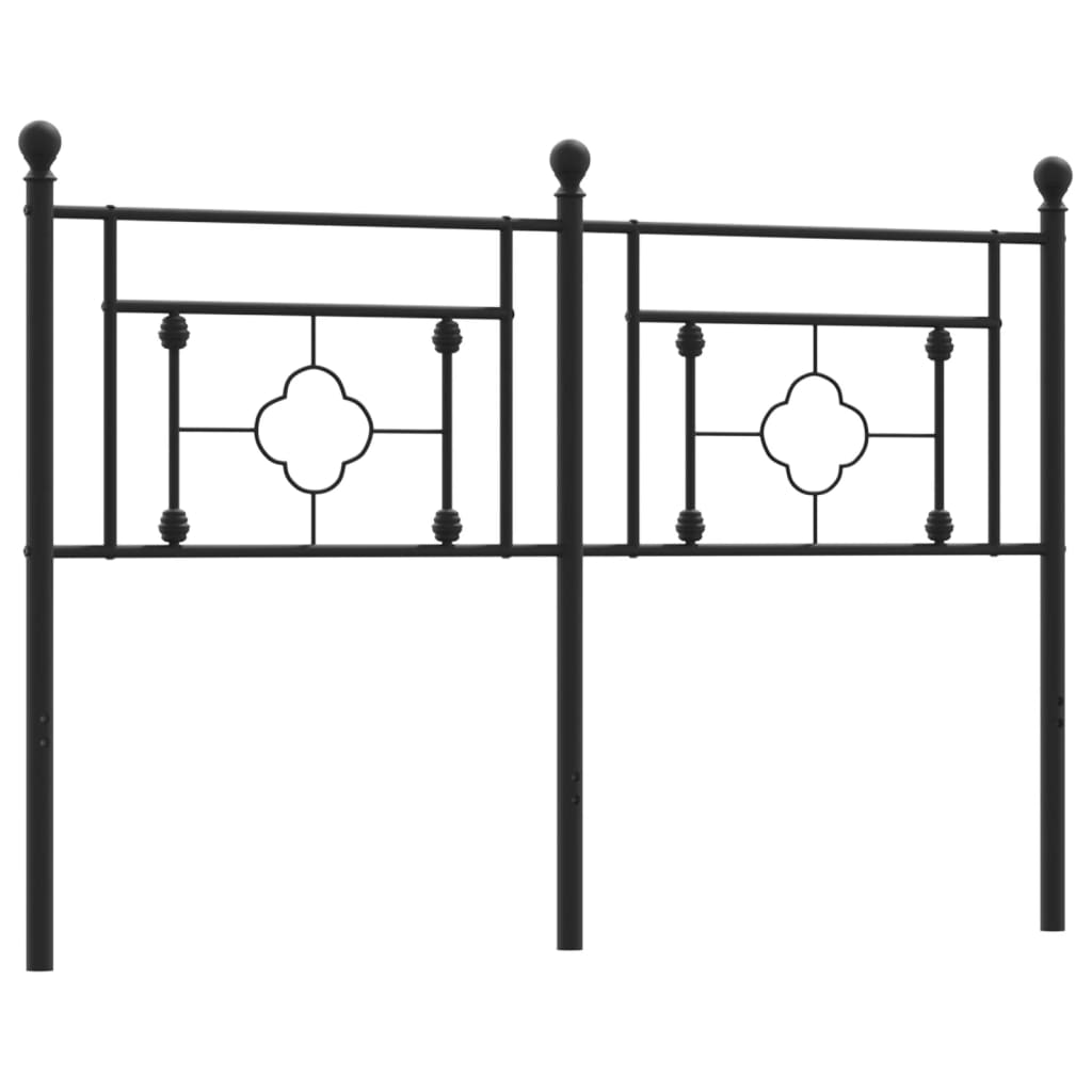 Hoofdbord 120 cm metaal