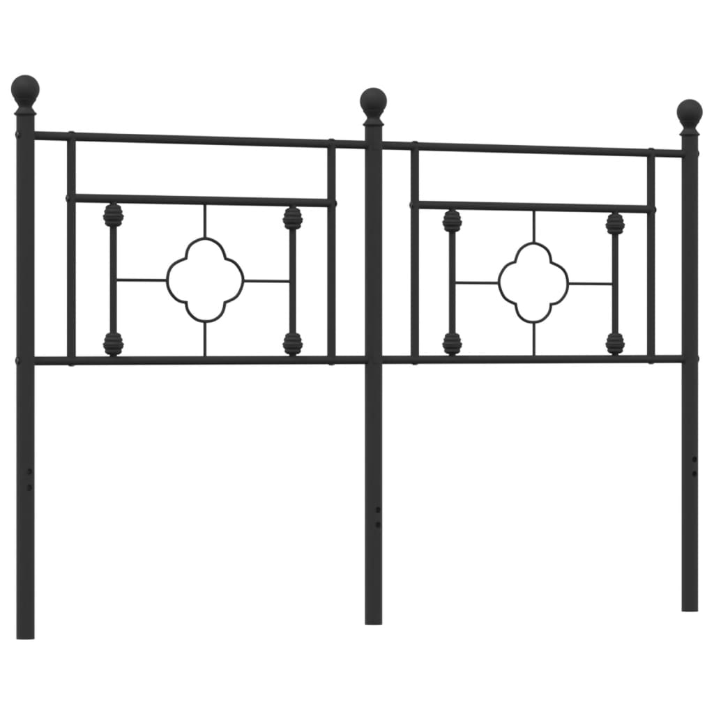 Hoofdbord 120 cm metaal