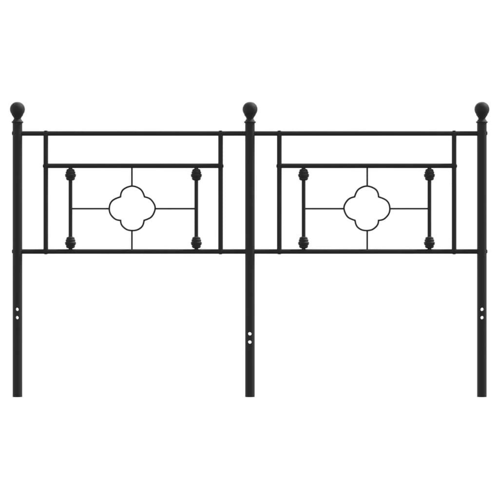 Hoofdbord 120 cm metaal