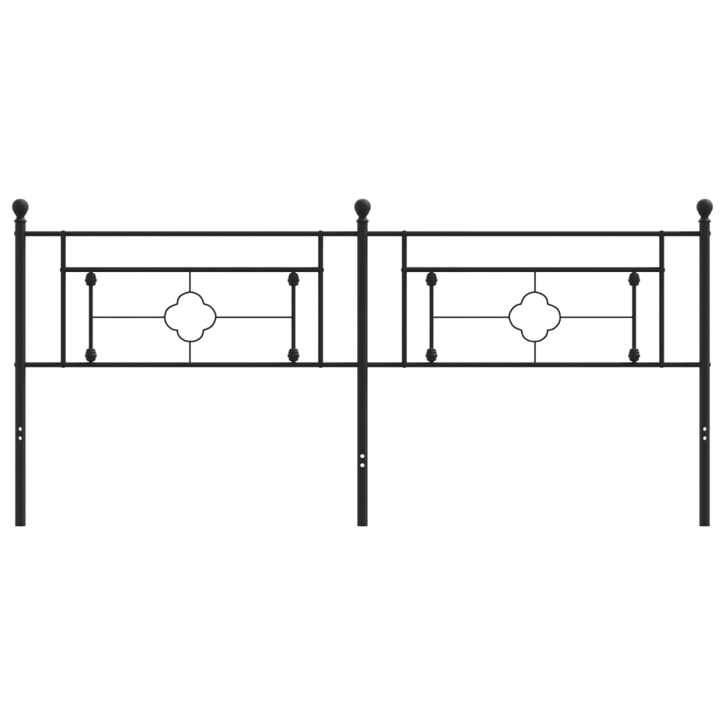 Hoofdbord 107 cm metaal