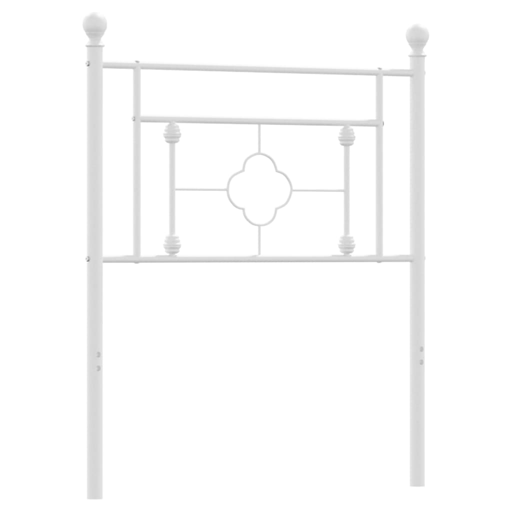 Hoofdbord 107 cm metaal