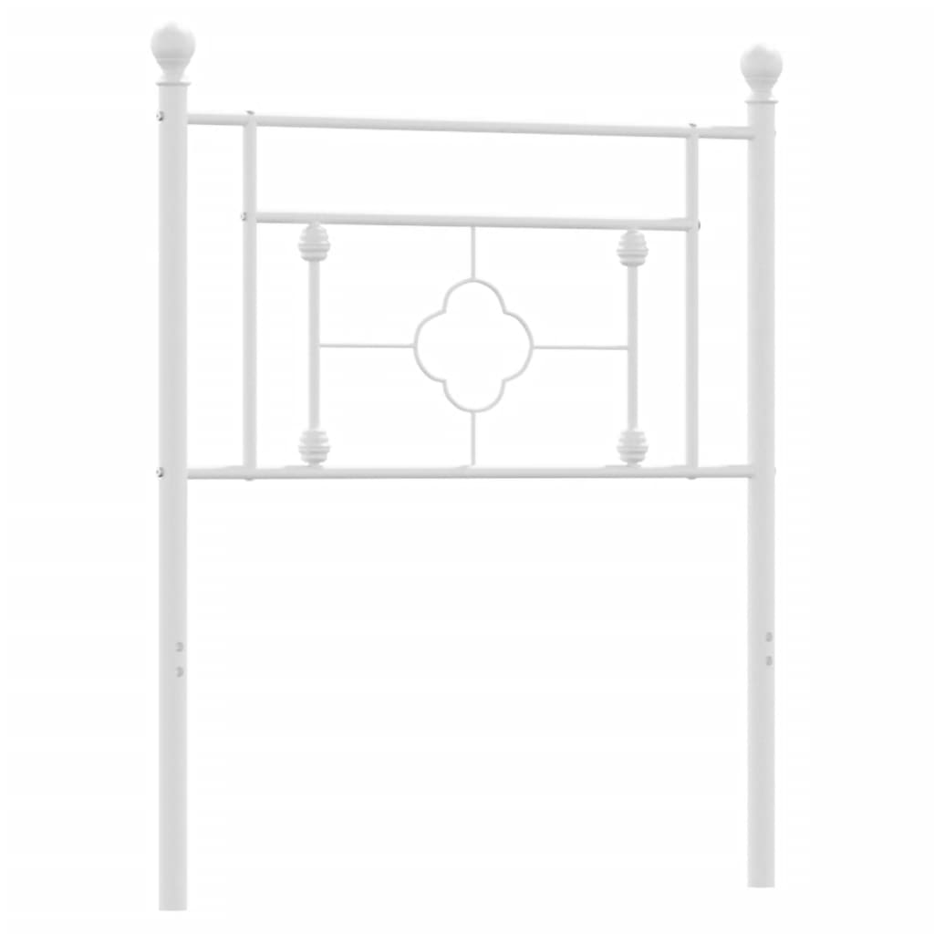 Hoofdbord 107 cm metaal