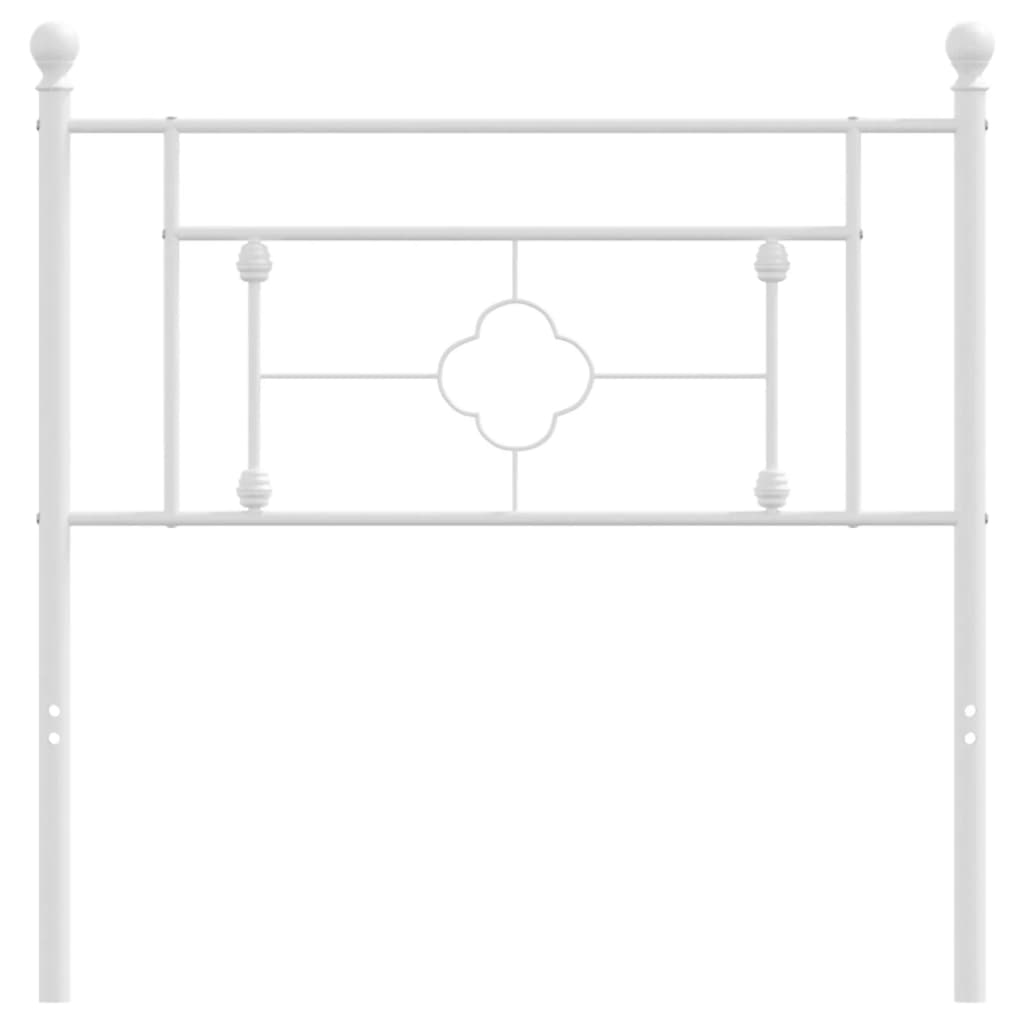 Hoofdbord 107 cm metaal