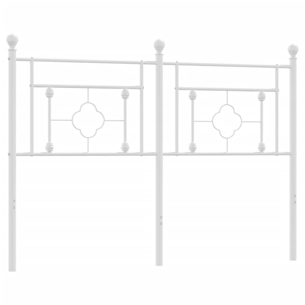 Hoofdbord 120 cm metaal