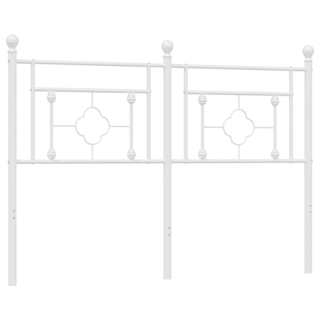 Hoofdbord 120 cm metaal