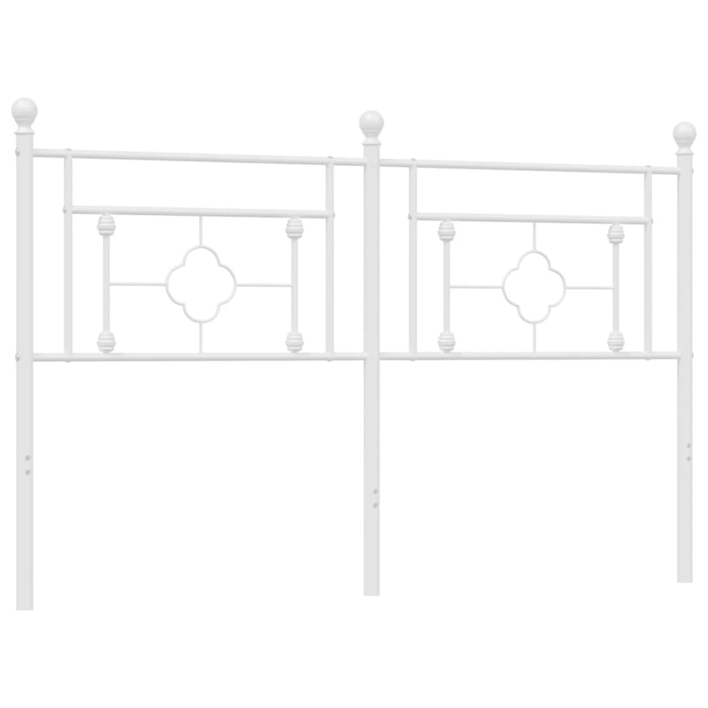 Hoofdbord 120 cm metaal