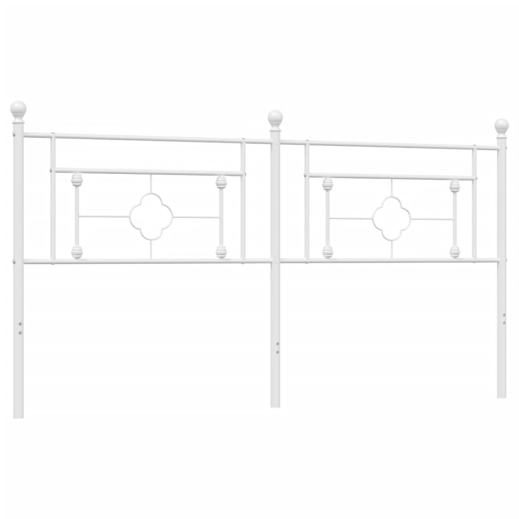 Hoofdbord 120 cm metaal