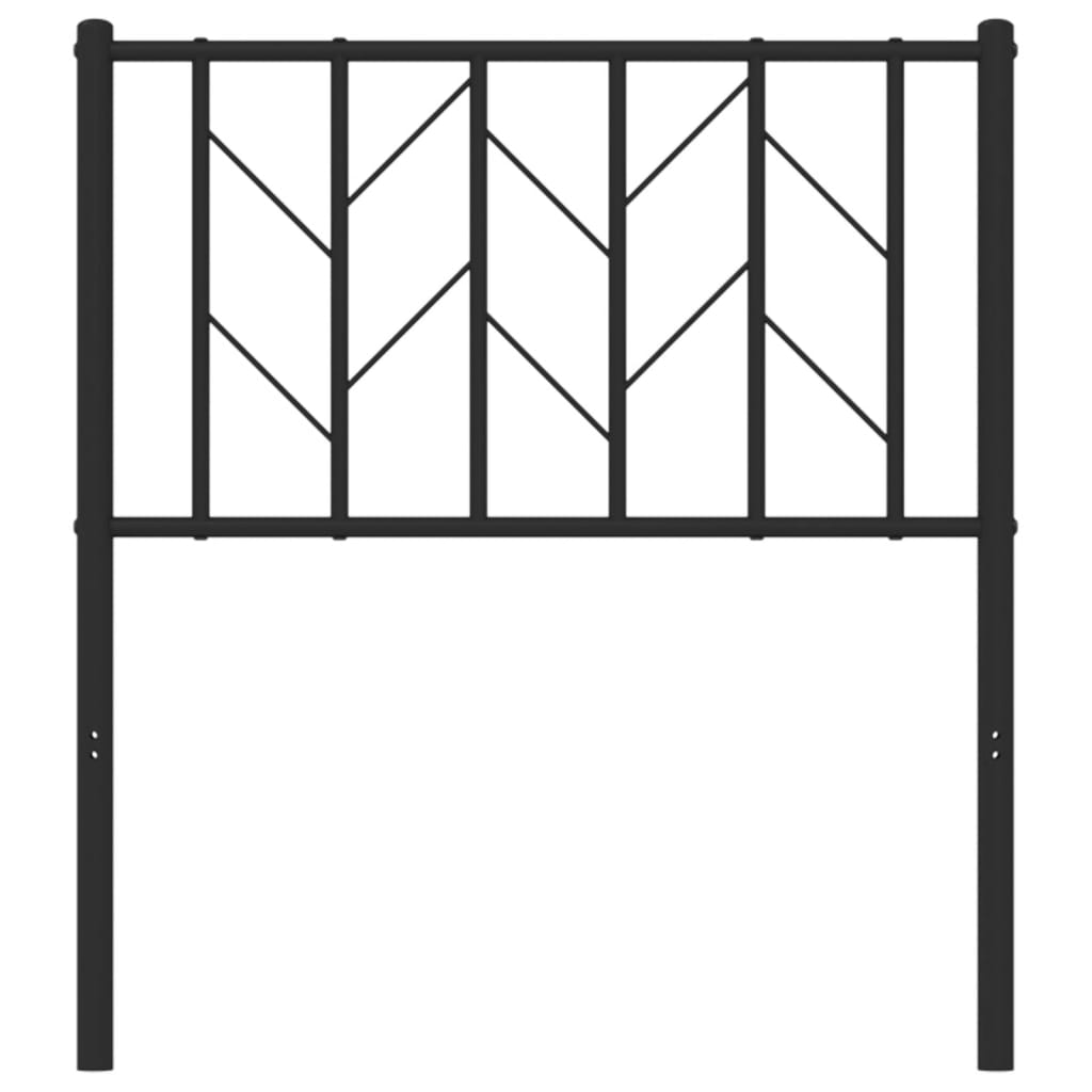 Hoofdbord 120 cm metaal