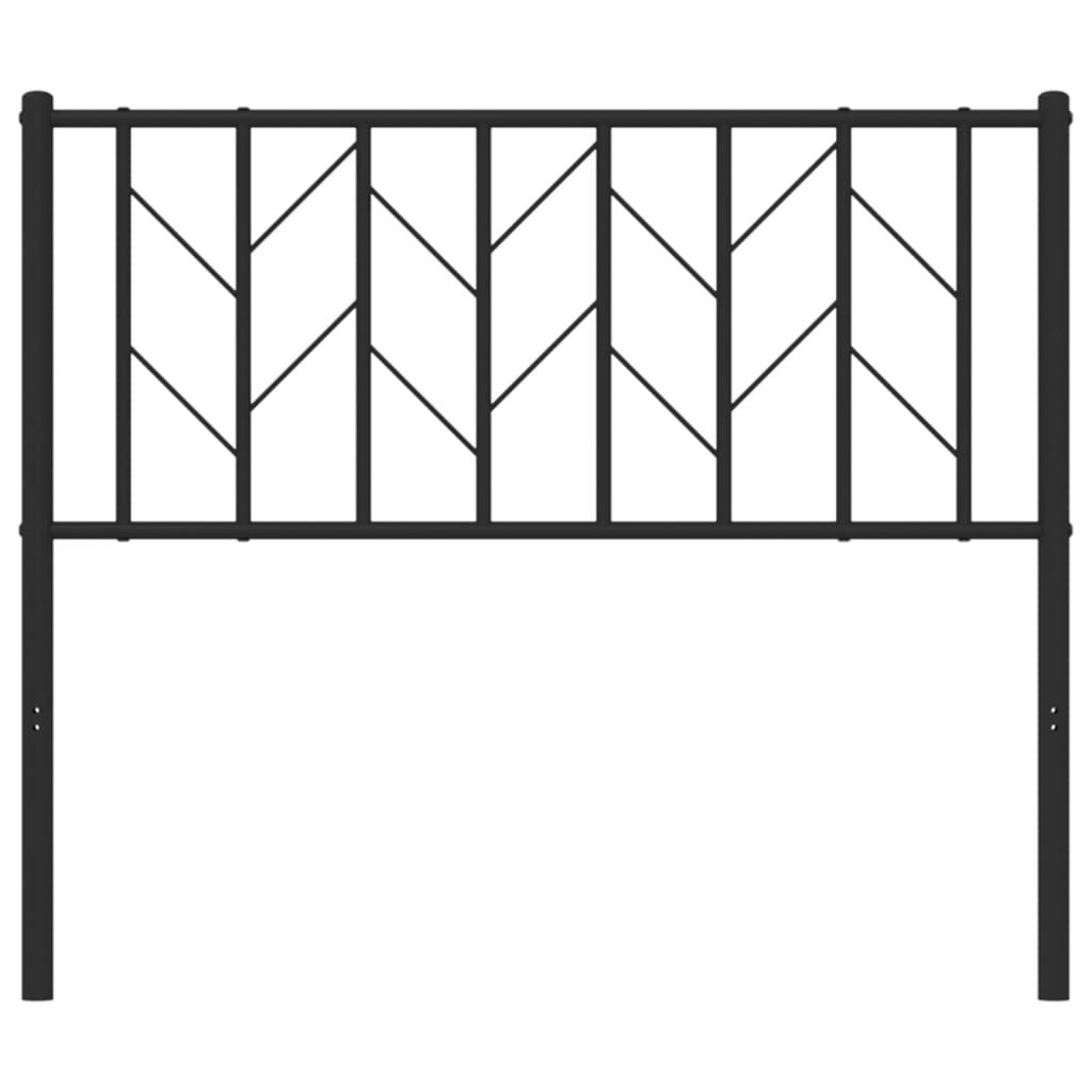 Hoofdbord 120 cm metaal