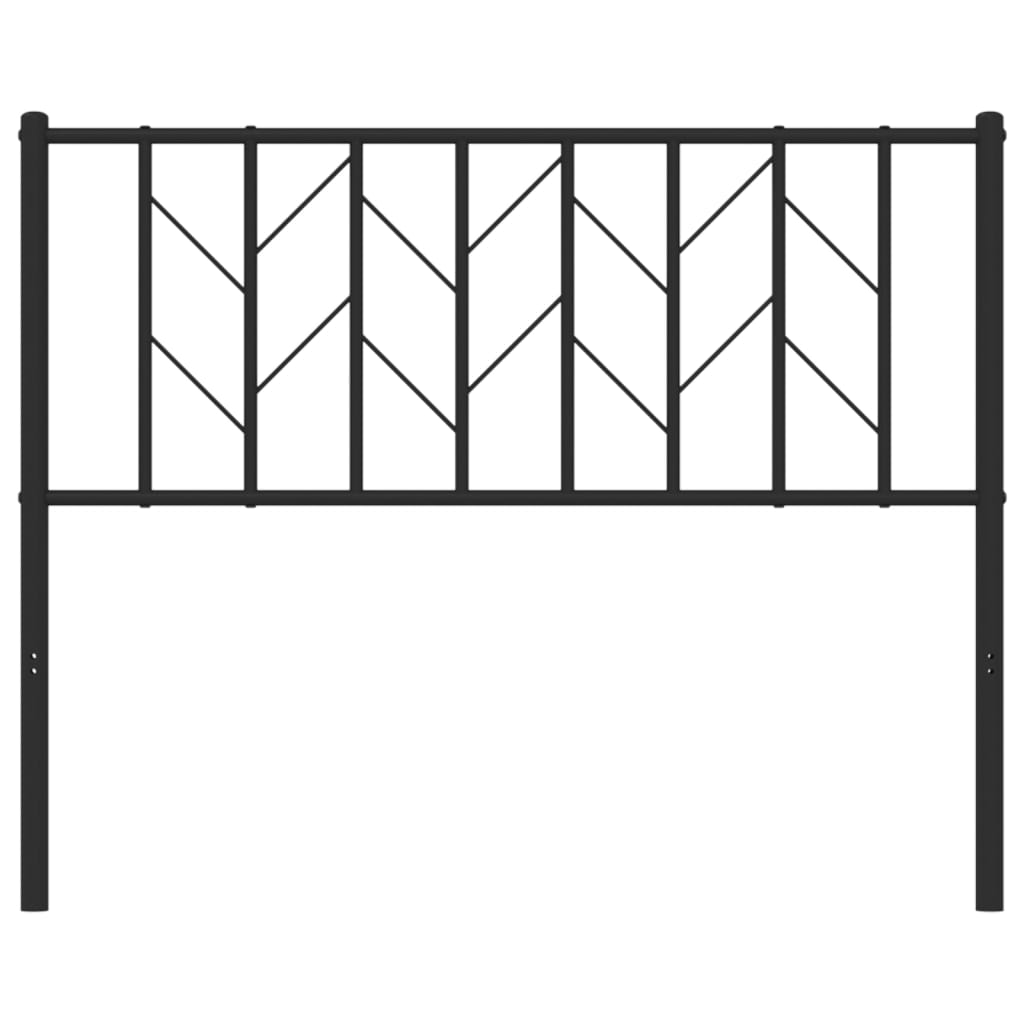 Hoofdbord 120 cm metaal