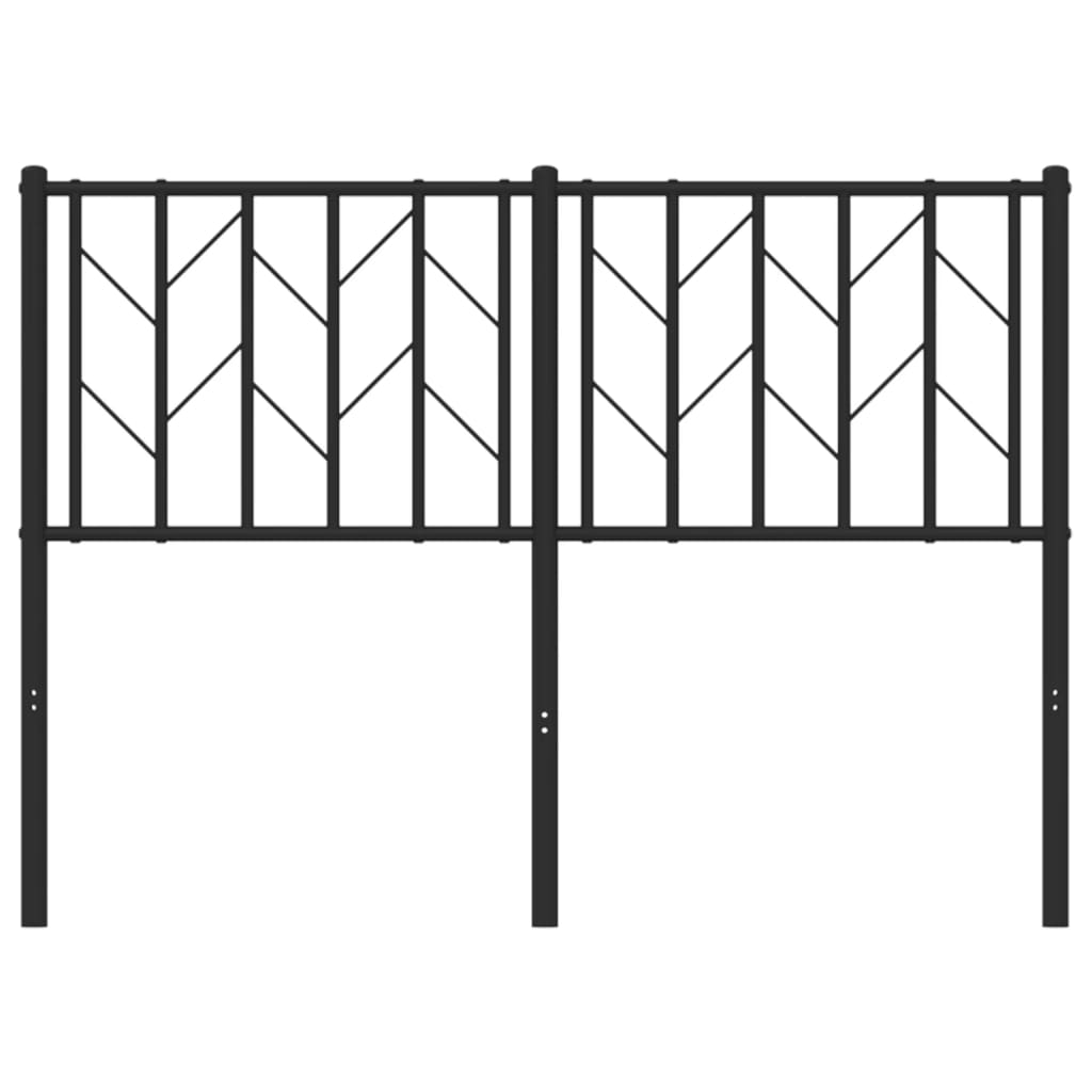 Hoofdbord 120 cm metaal