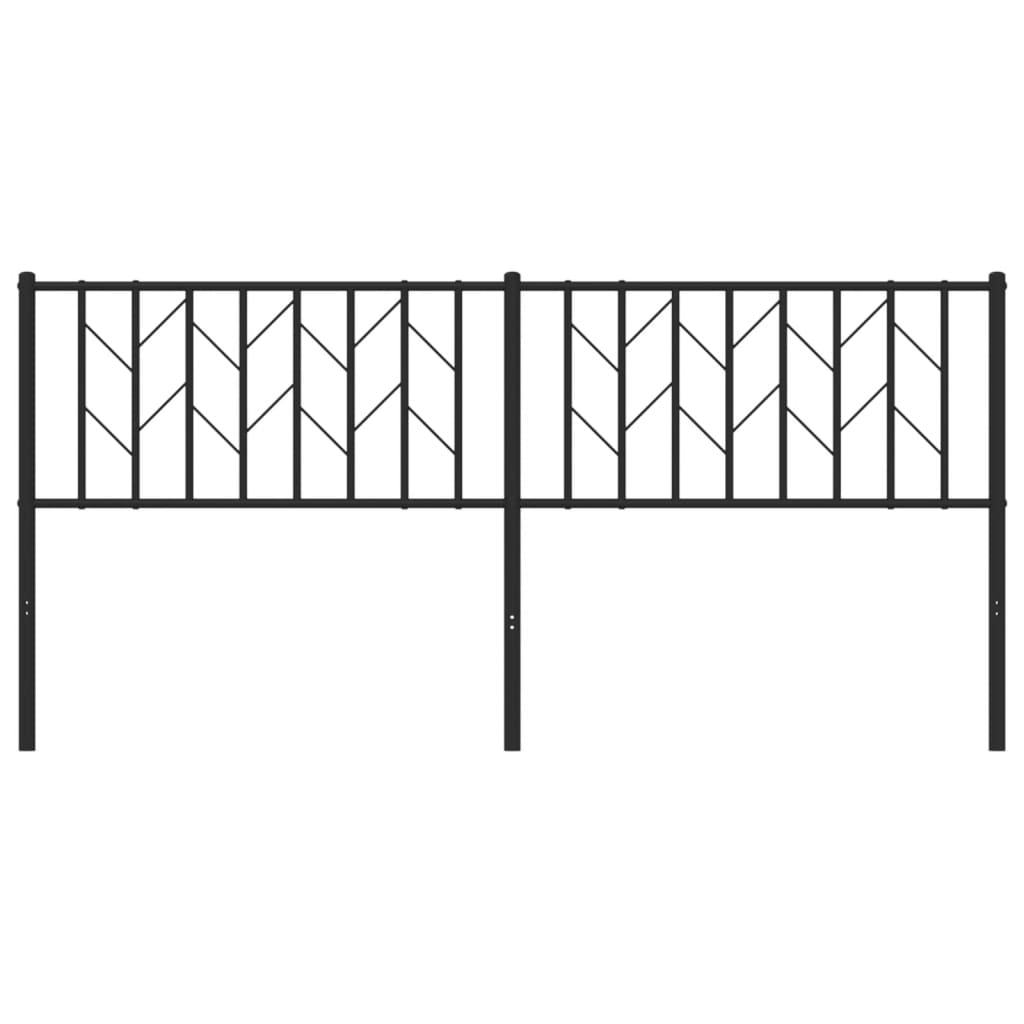 Hoofdbord 120 cm metaal