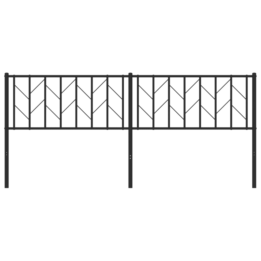 Hoofdbord 120 cm metaal