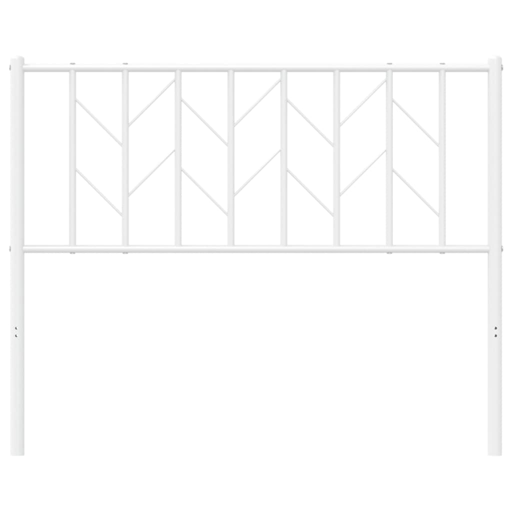 Hoofdbord 120 cm metaal