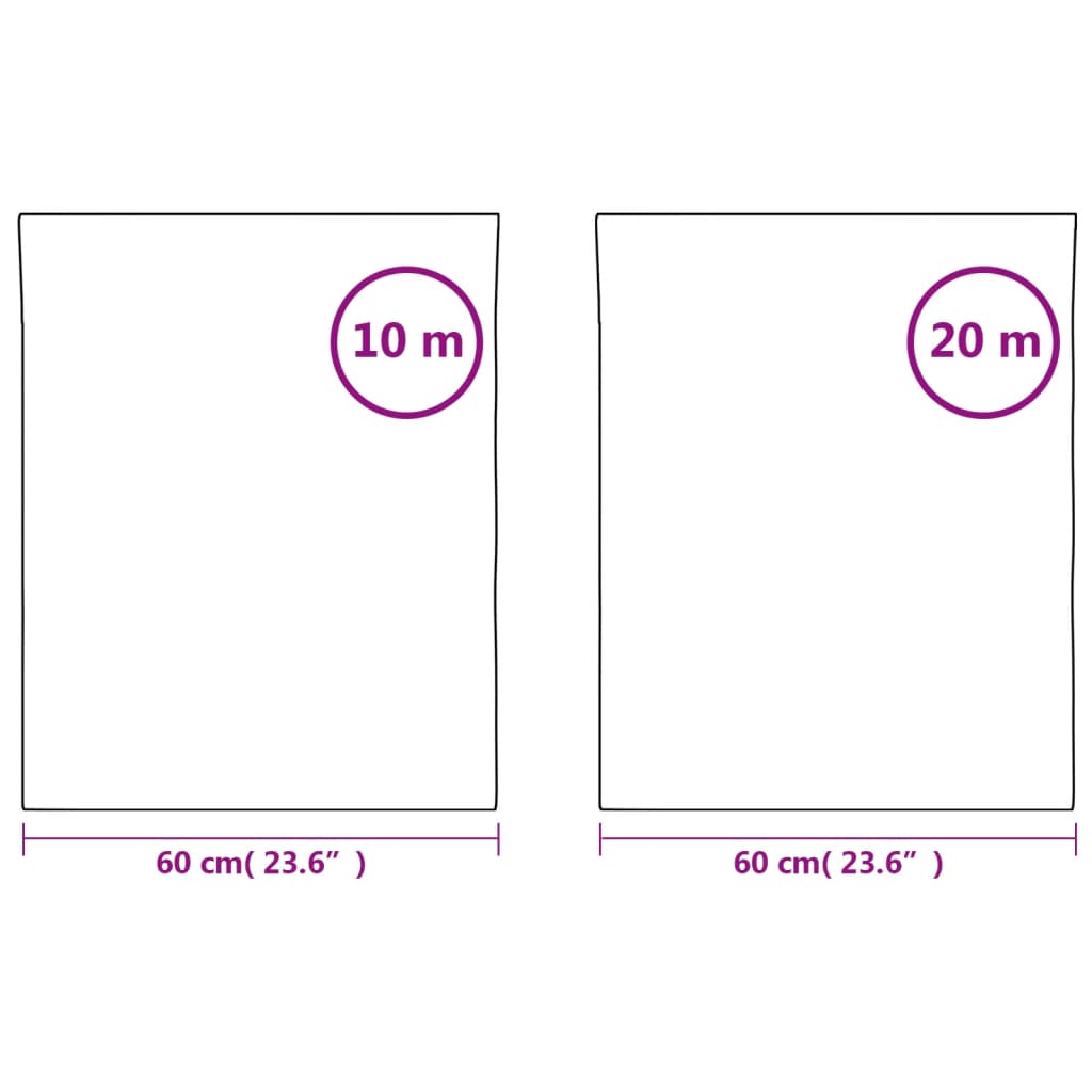 Raamfolies 5 st statisch mat PVC zwart