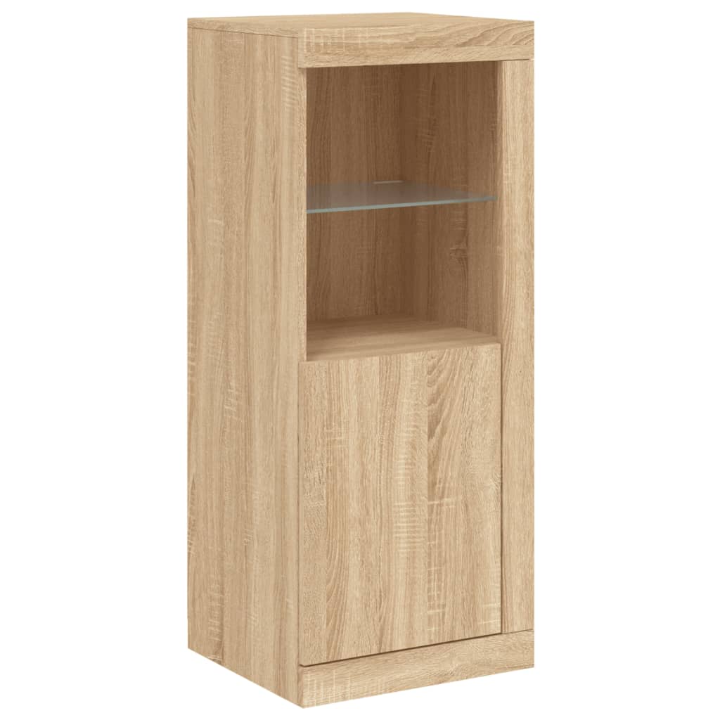 Dressoir met LED-verlichting 41x37x100 cm