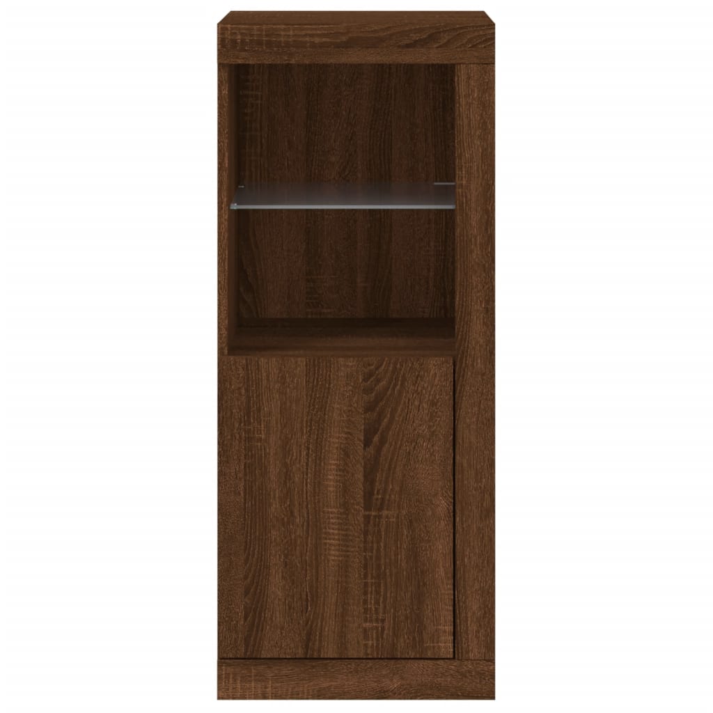 Dressoir met LED-verlichting 41x37x100 cm