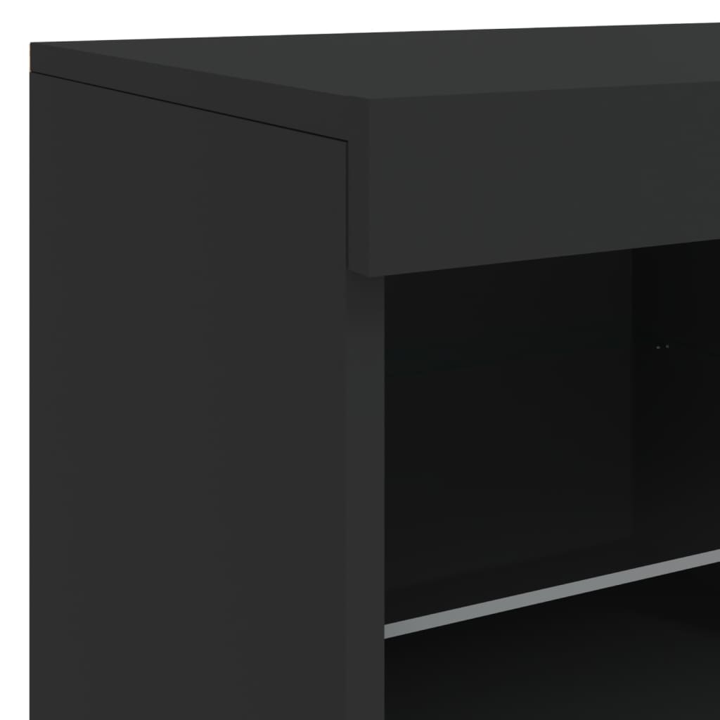 Buffet avec éclairage LED 81x37x67 cm