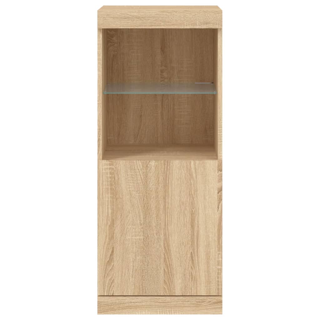 Dressoir met LED-verlichting 41x37x100 cm