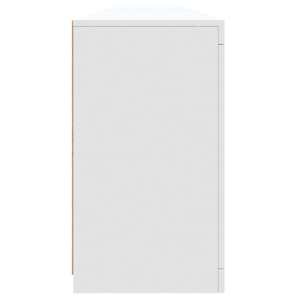 Dressoir met LED-verlichting 283x37x67 cm