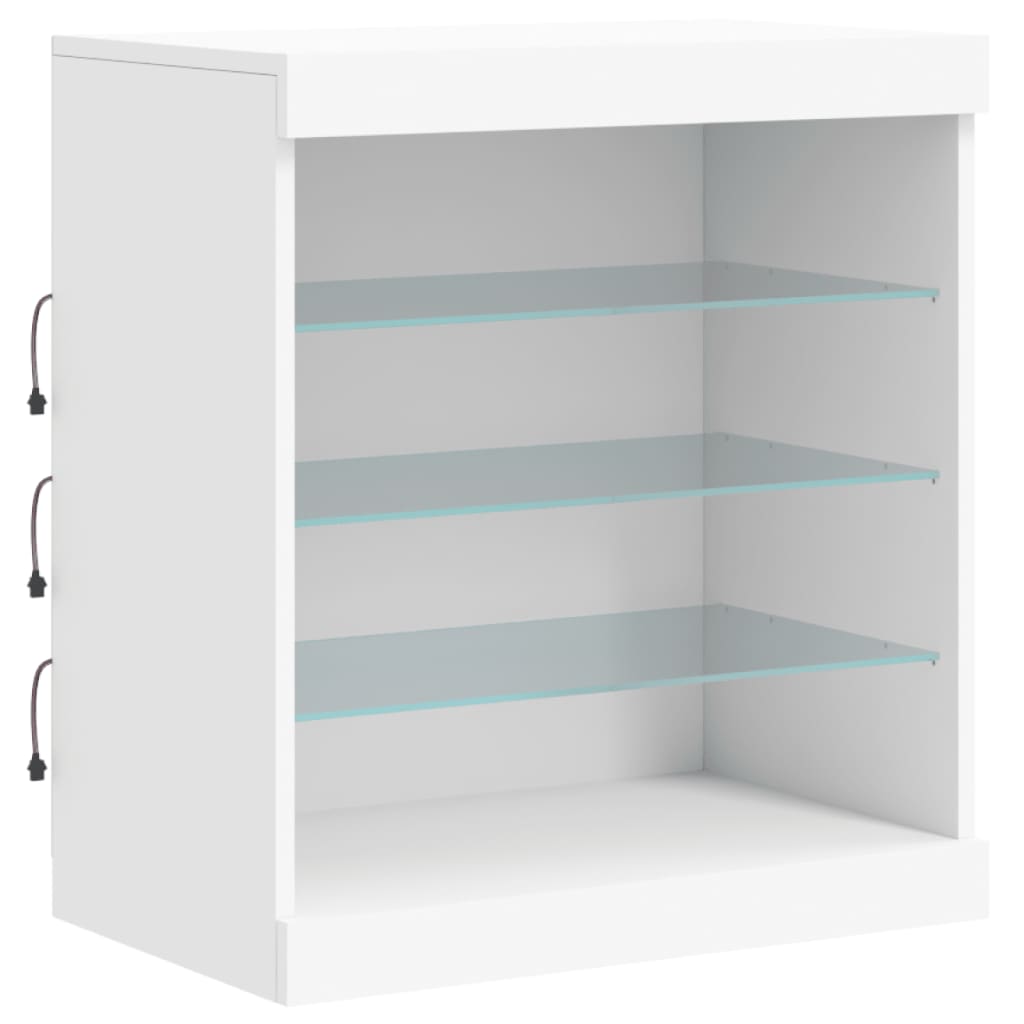 Dressoir met LED-verlichting 181,5x37x67 cm