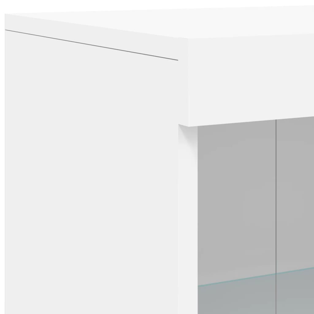 Dressoir met LED-verlichting 162x37x100 cm