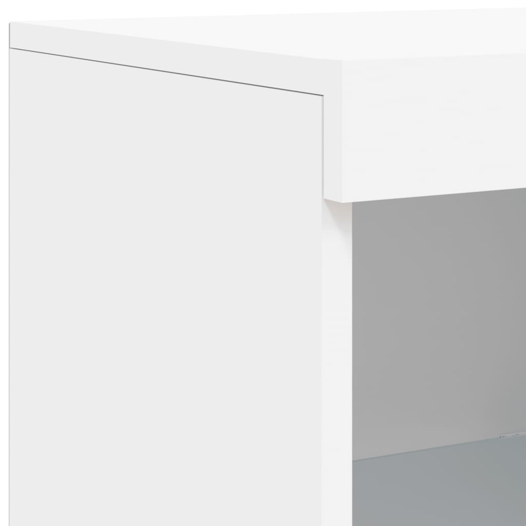 Dressoir met LED-verlichting 181,5x37x100 cm