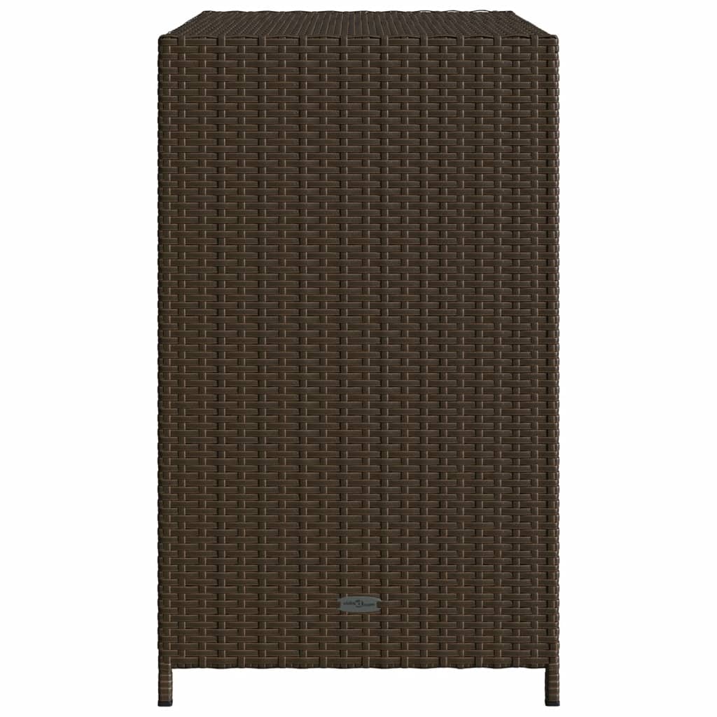 Tuinkast 83x45x76 cm poly rattan