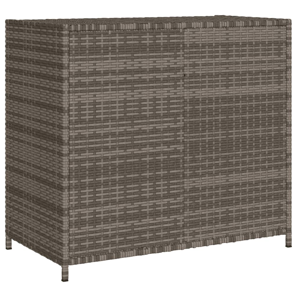 Tuinkast 83x45x76 cm poly rattan