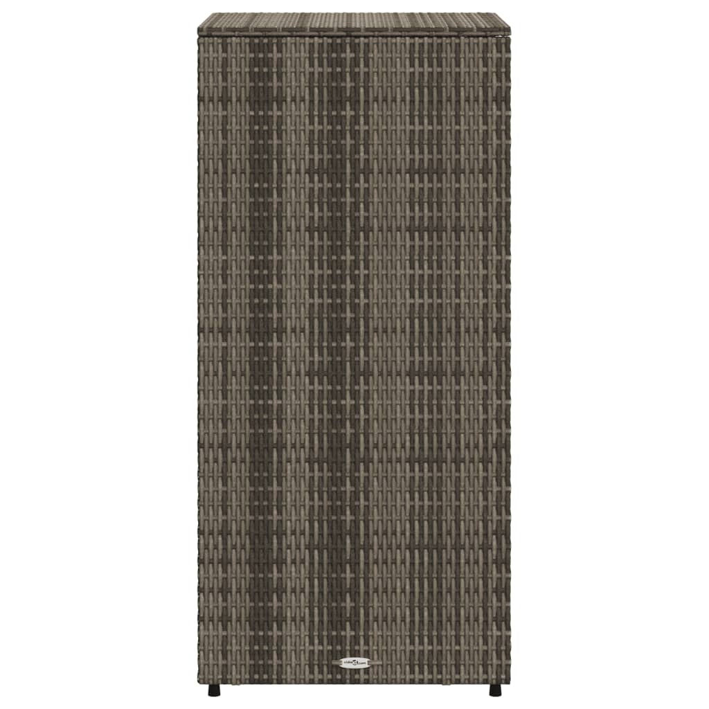 Tuinkast 50x55x115 cm poly rattan