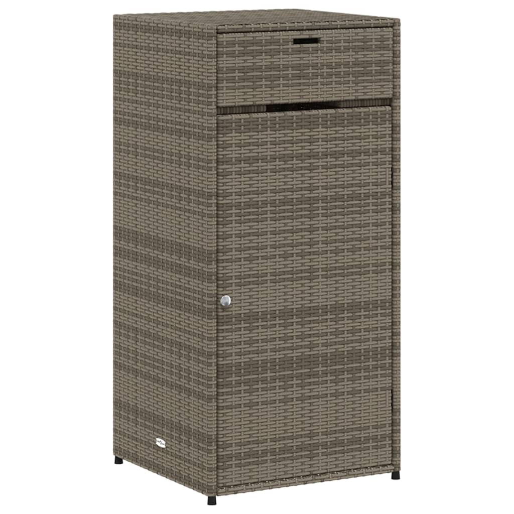 Tuinkast 105x55x113 cm poly rattan