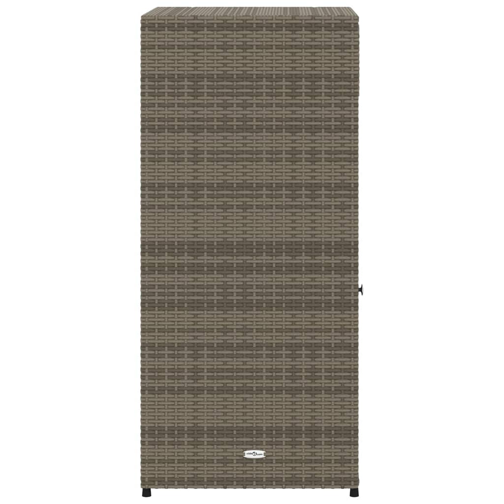 Tuinkast 105x55x113 cm poly rattan