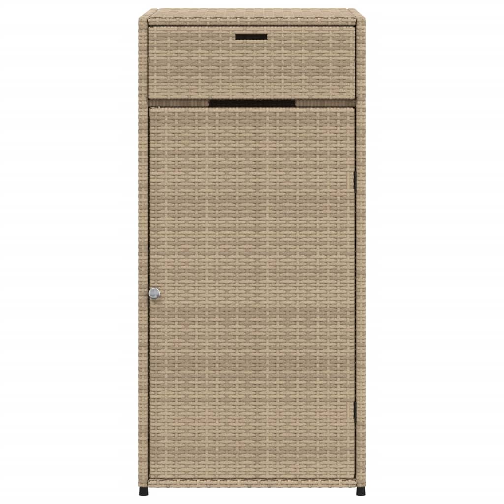 Tuinkast 105x55x113 cm poly rattan