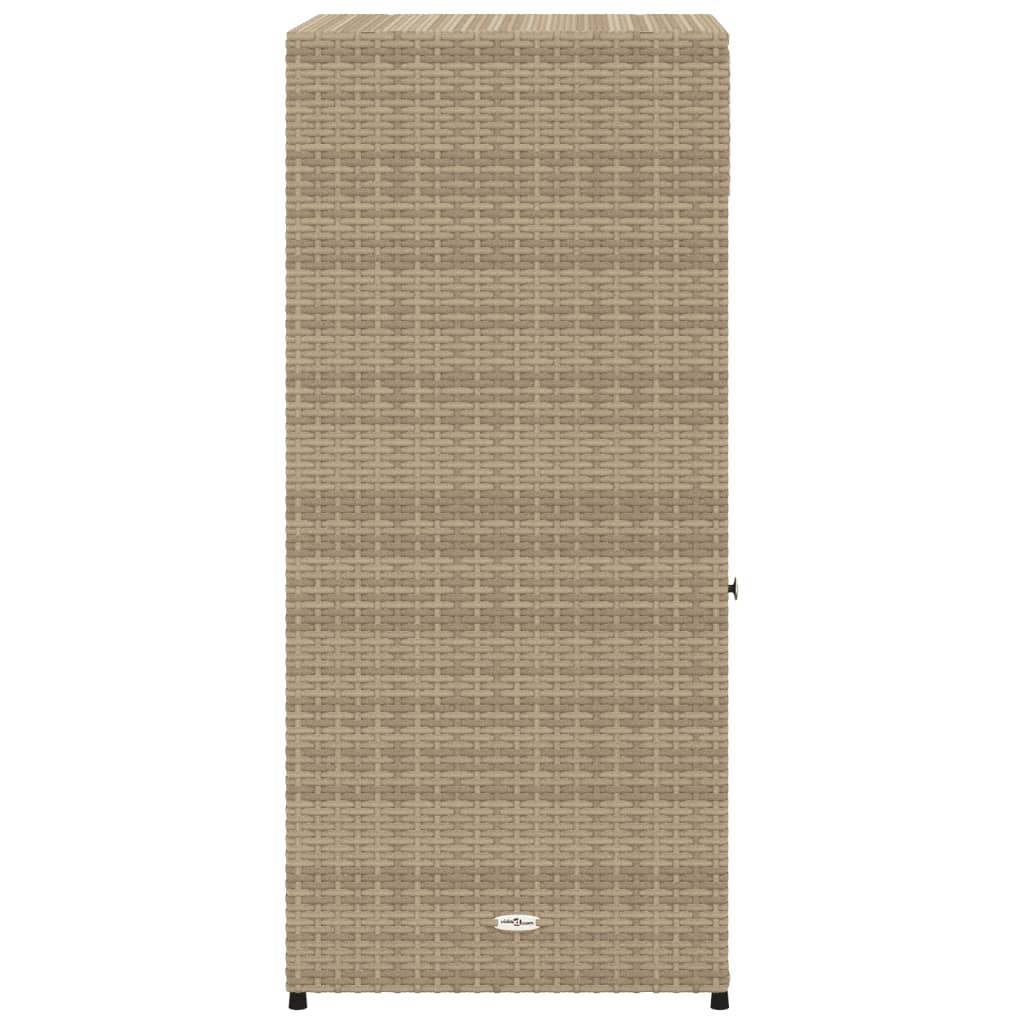 Tuinkast 105x55x113 cm poly rattan