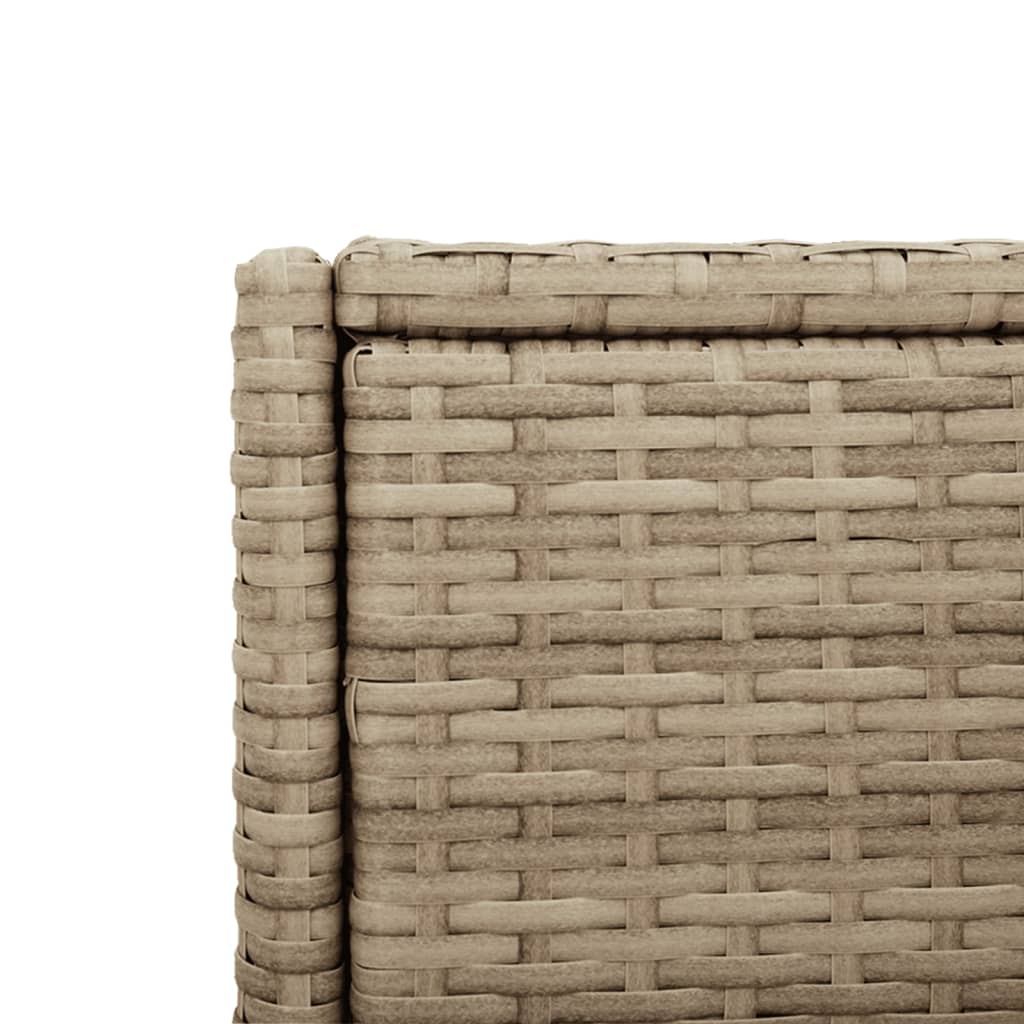 Tuinkast 105x55x113 cm poly rattan