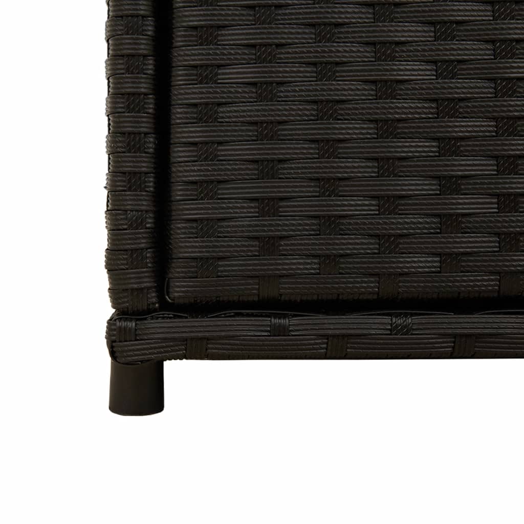 Tuinkast 105x55x113 cm poly rattan