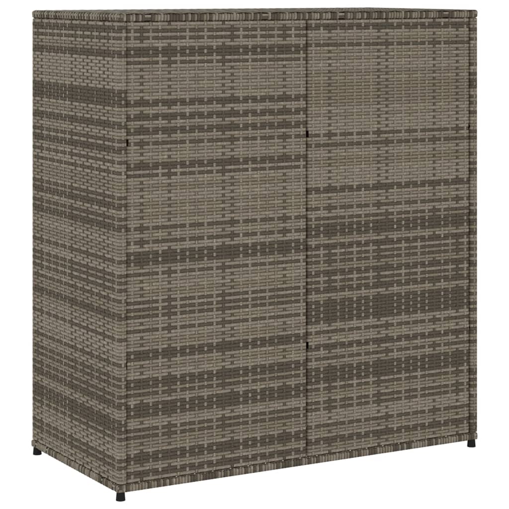 Tuinkast 105x55x113 cm poly rattan