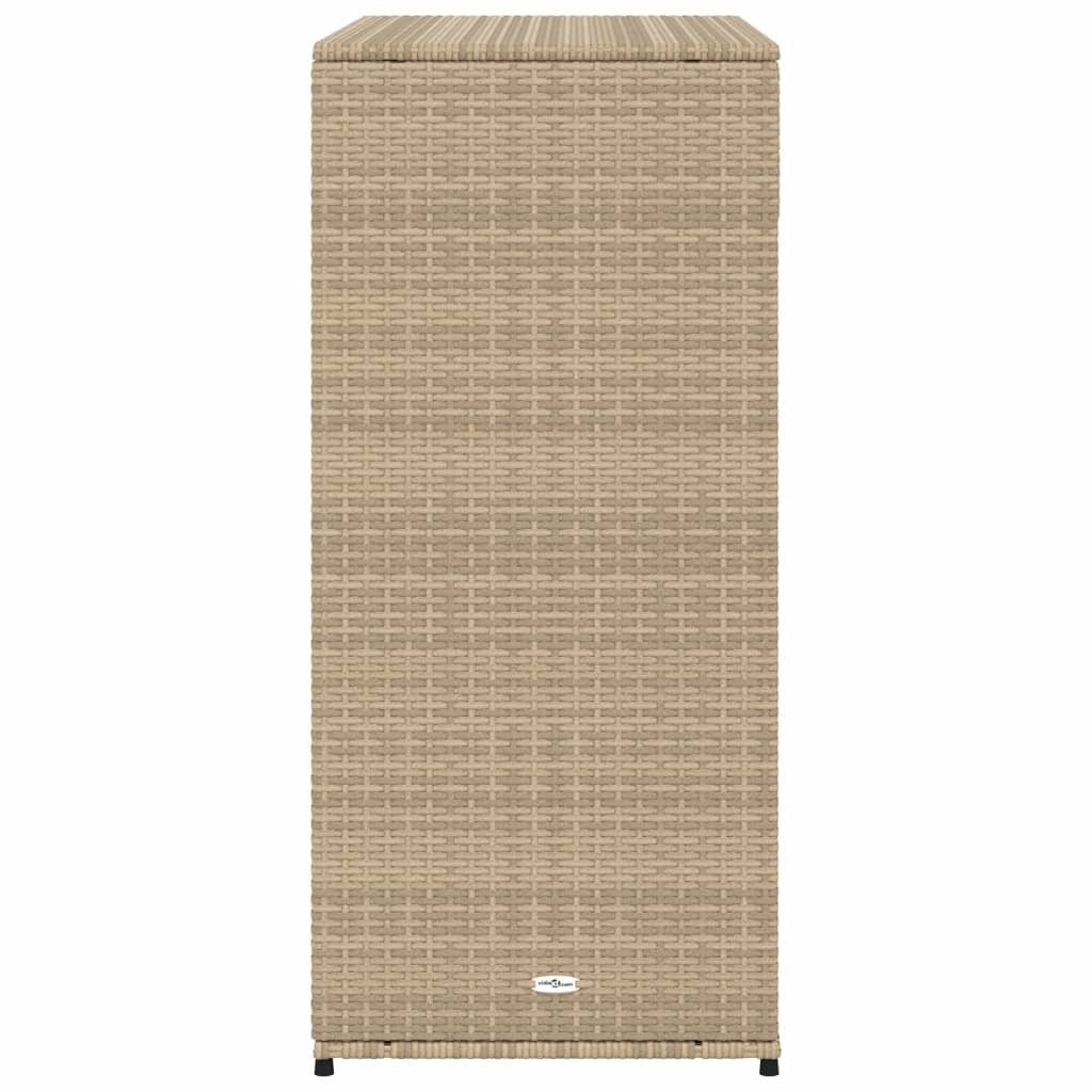 Tuinkast 105x55x113 cm poly rattan