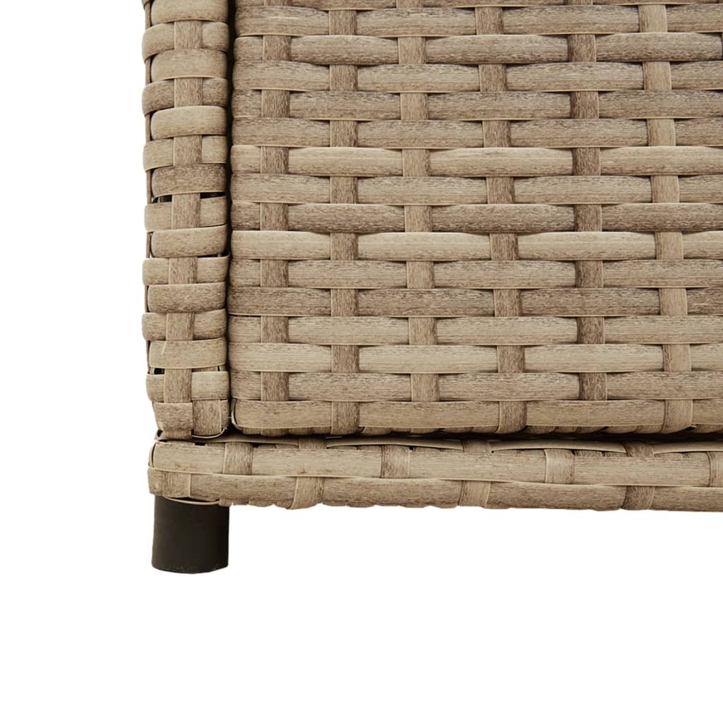 Tuinkast 105x55x113 cm poly rattan