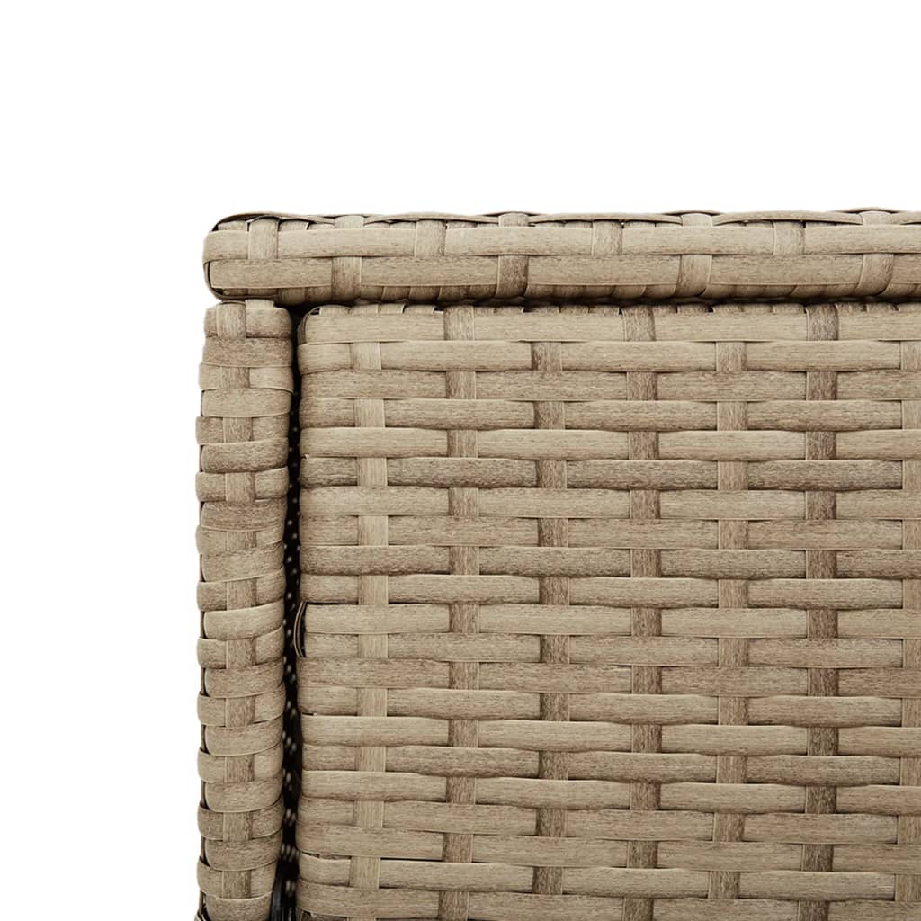 Tuinkast 105x55x113 cm poly rattan