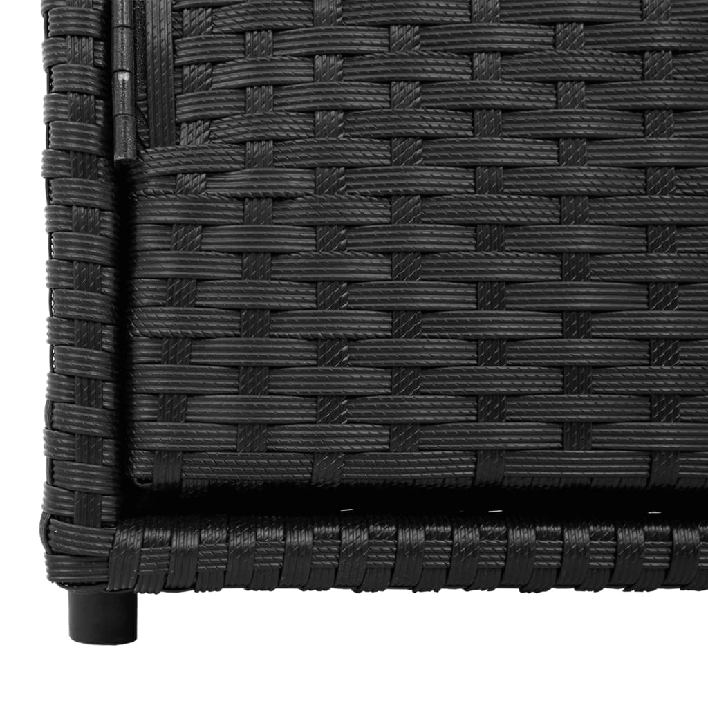 Tuinkast 110x55x60,5 cm poly rattan