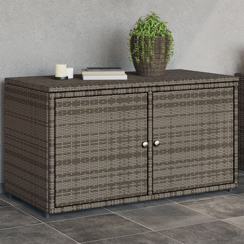 Tuinkast 110x55x60,5 cm poly rattan