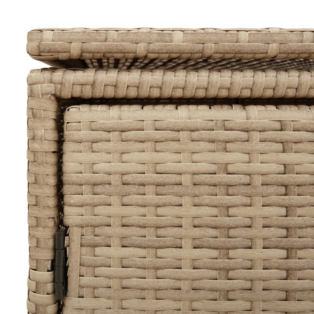 Tuinkast 110x55x60,5 cm poly rattan