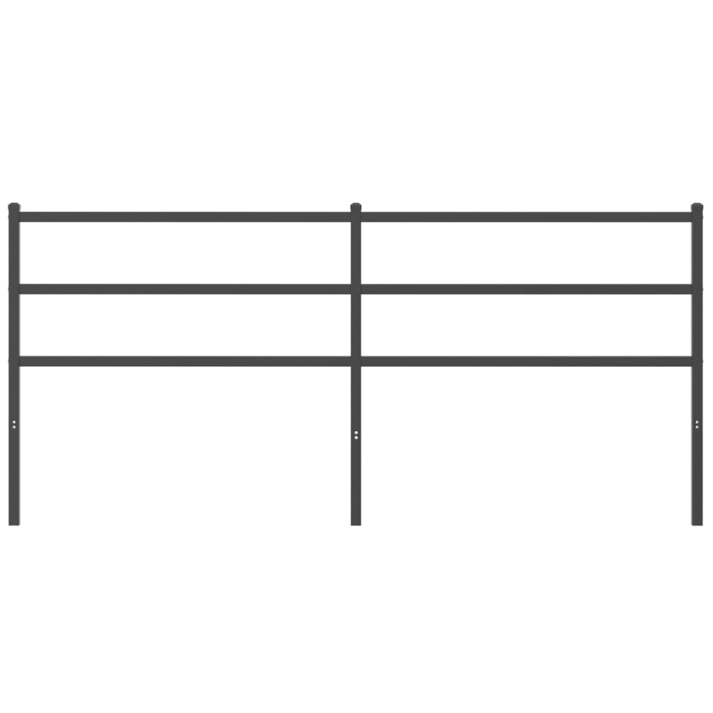 Hoofdbord 107 cm metaal